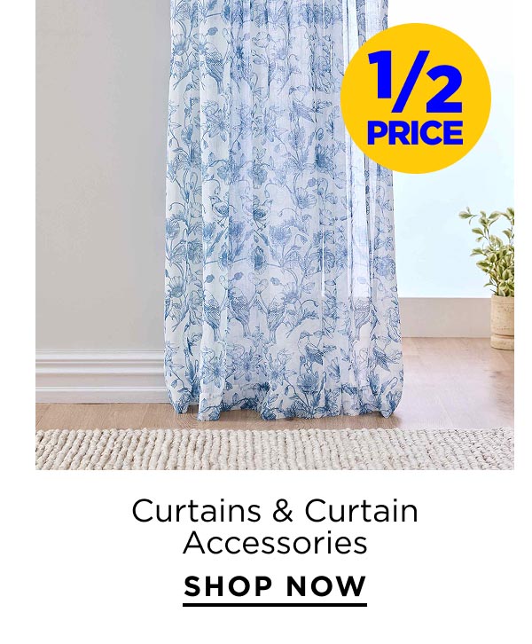 1/2 Price Curtains & Curtain Accessories