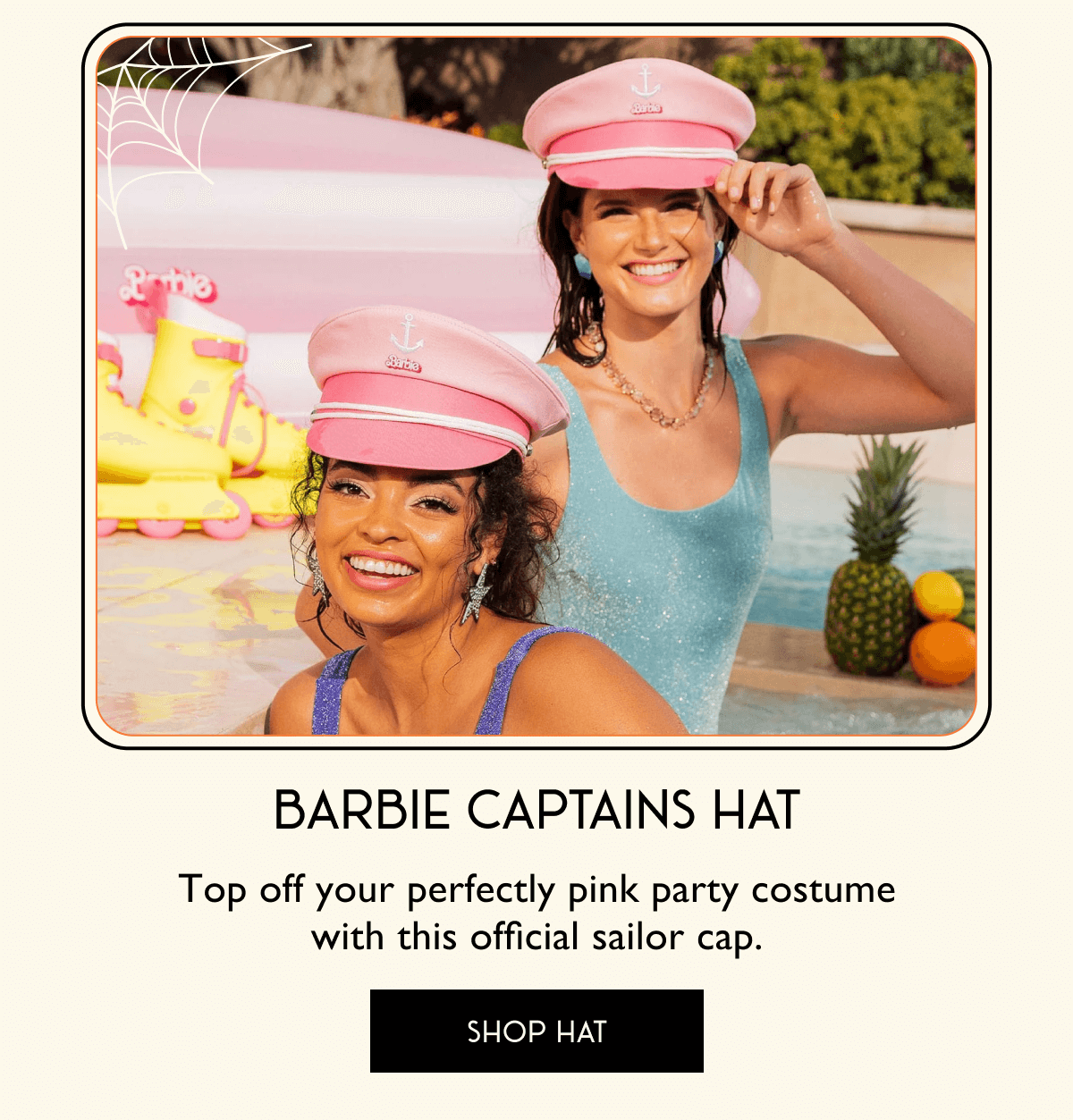 Barbie Captain's Hat