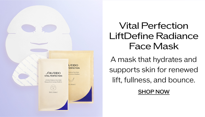 Vital Perfection LiftDefine Radiance Face Mask A mask that hydrates and supports skin for renewed lift, fullness, and bounce.