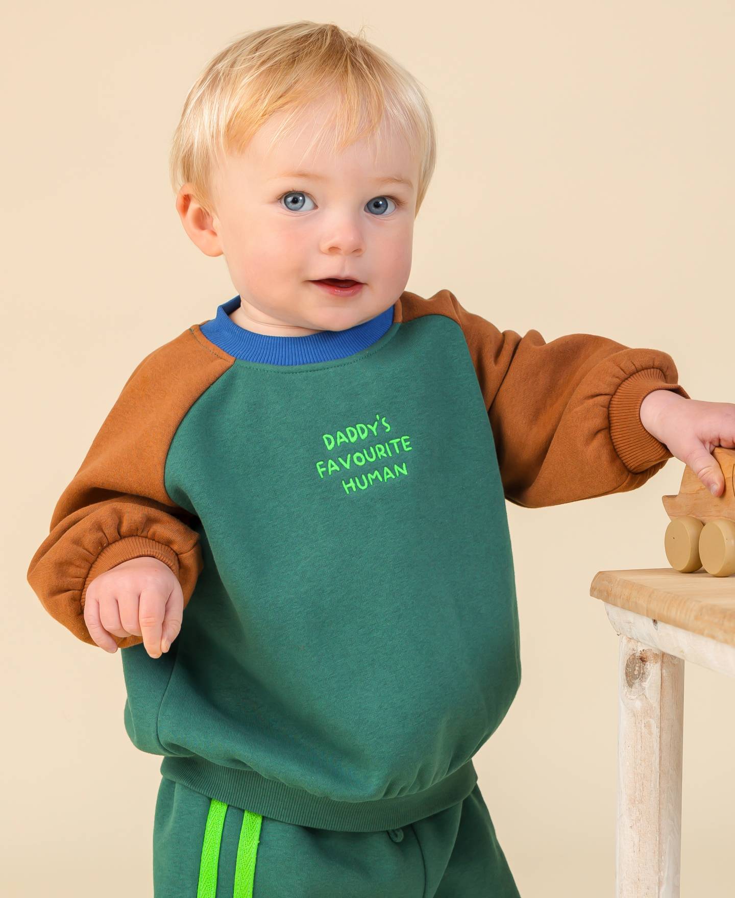 Babies' Colour Block Sweatshirt
