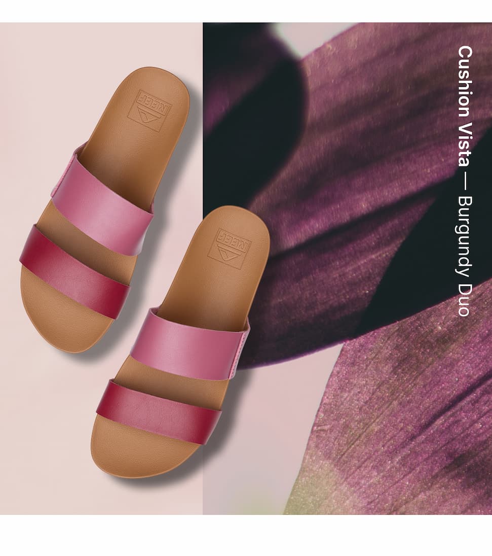 Burgundy is back in focus. Now trending across our best-selling silhouettes, this deeper hue adds instant polish to every look. Shop Cushion Vista