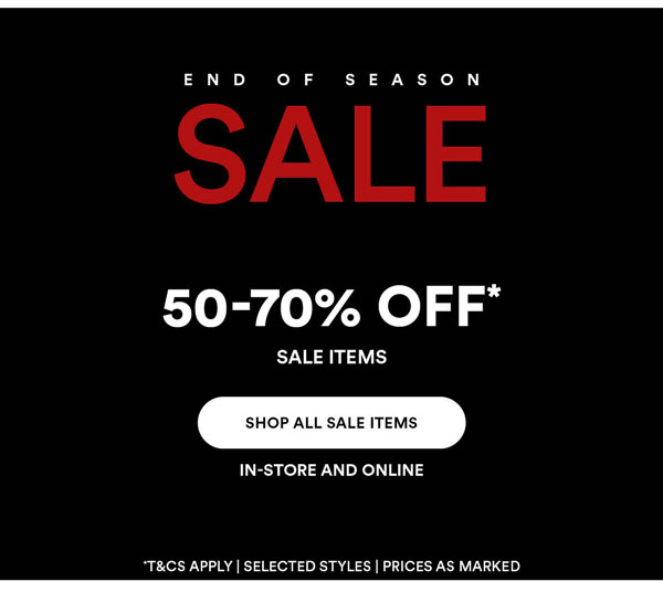 Shop Sale*