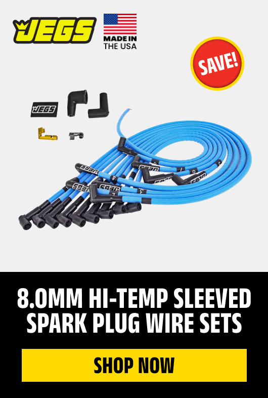 8.0mm Hi-Temp Sleeved Spark Plug Wire Sets