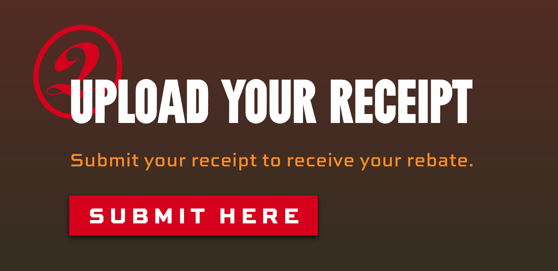 Submit your grocery receipt to get a rebate back