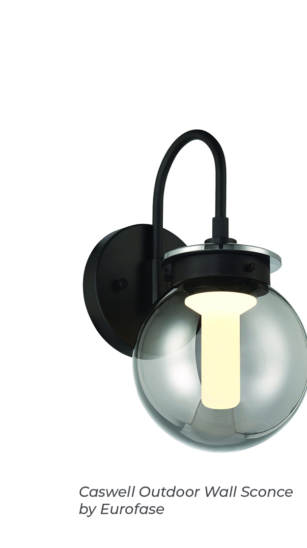 Caswell Outdoor Wall Sconce By Eurofase