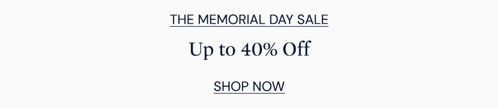 The Memorial Day Sale