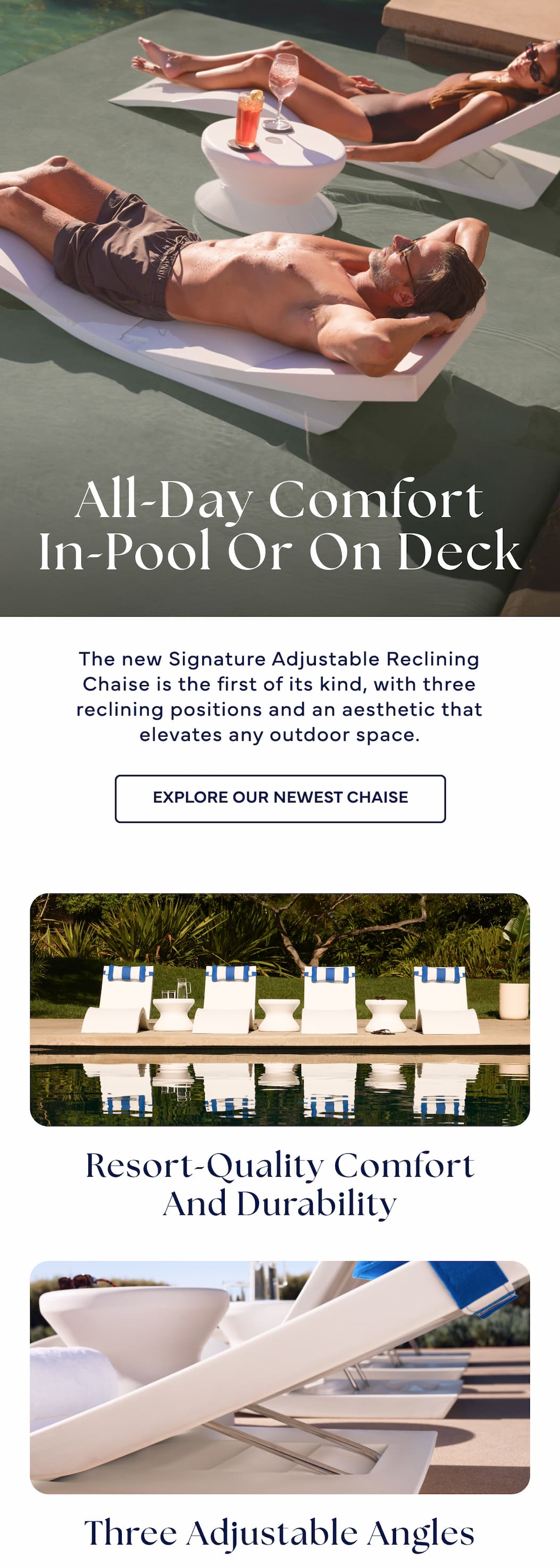 Explore Our Newest Chaise