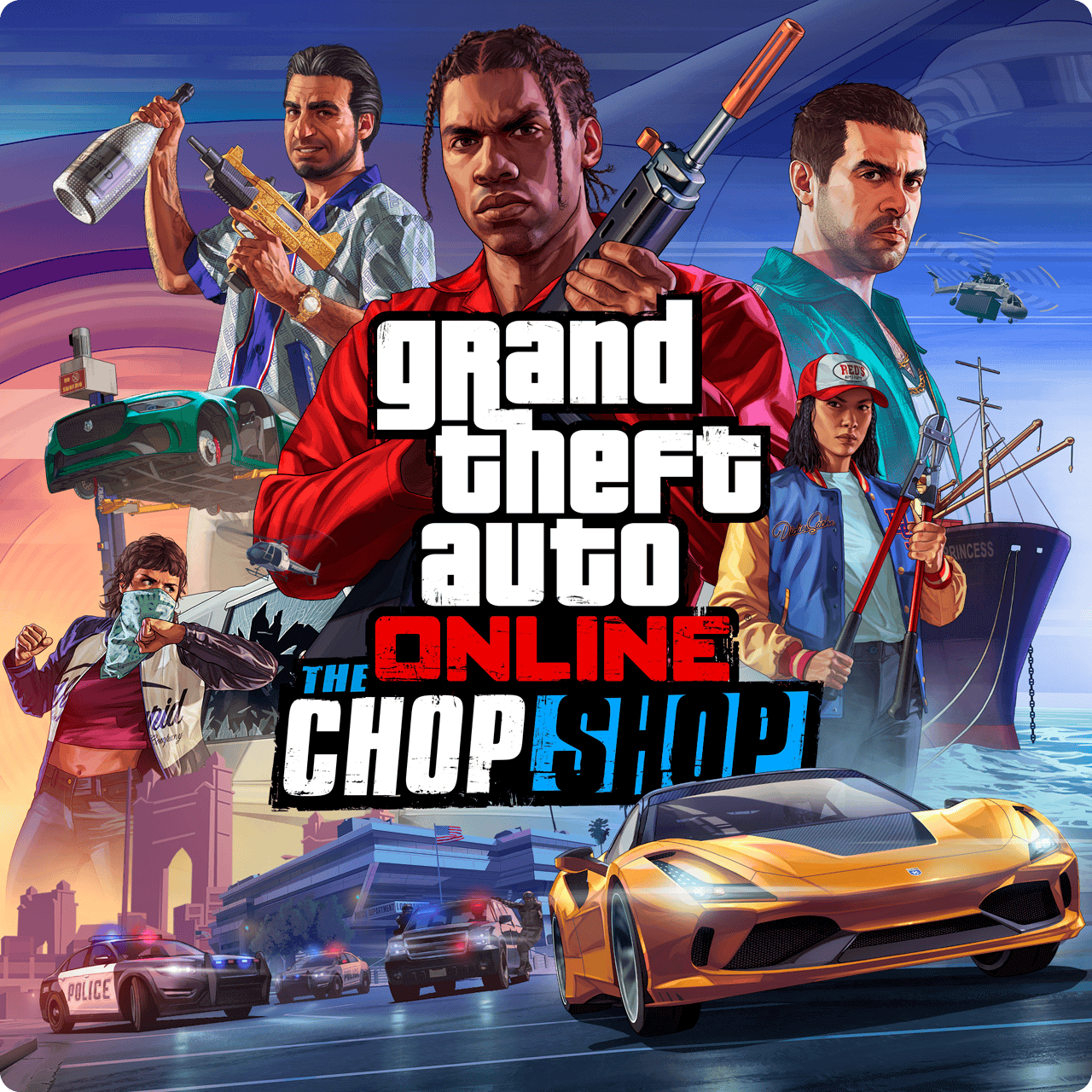 GTA Online: The Chop Shop Artwork