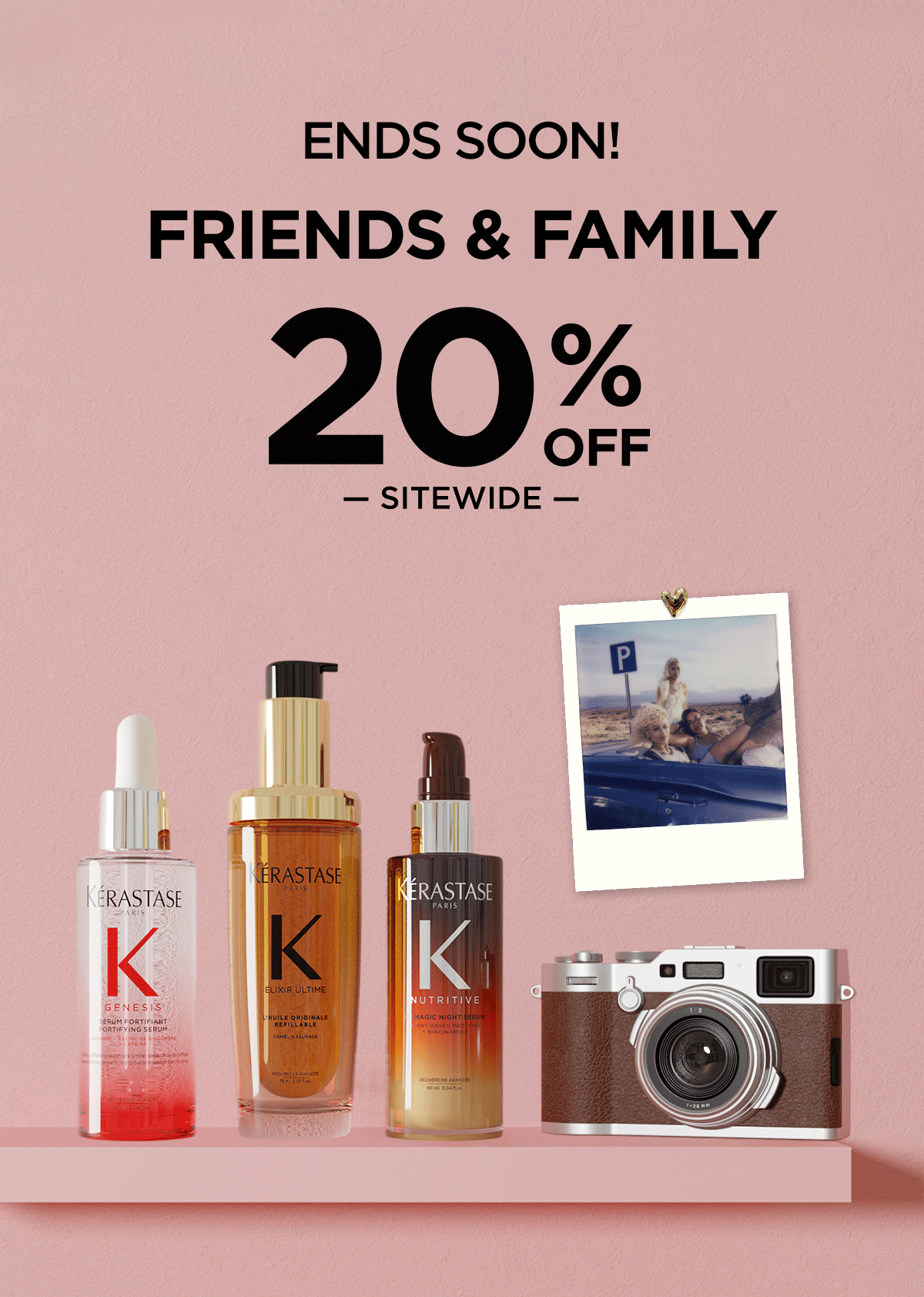 ENDS SOON! FRIENDS & FAMILY 20% OFF SITEWIDE