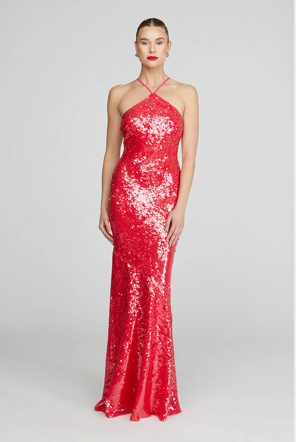 Regine Sequins Gown