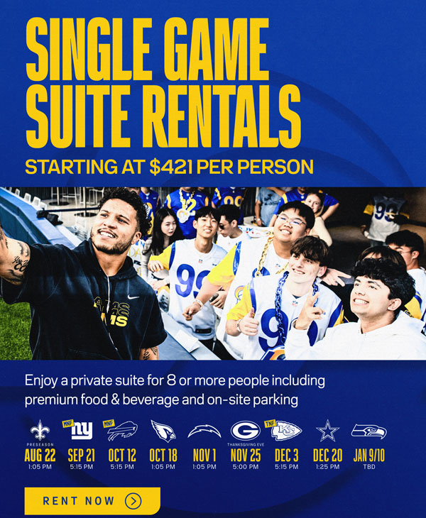 Rent a Single Game Suite
