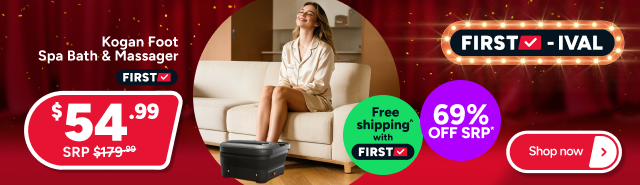 Kogan Foot Spa Bath & Massager
