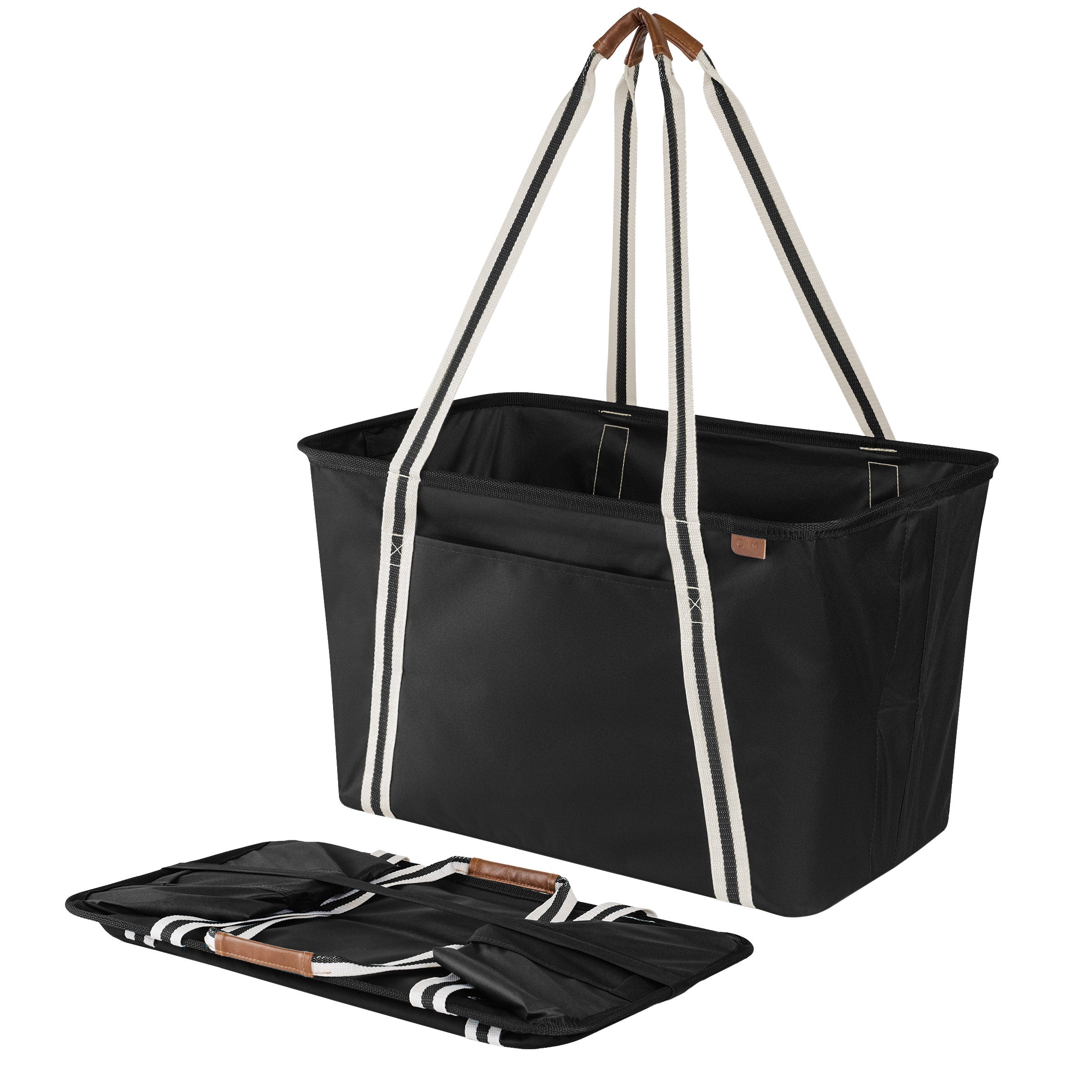 CleverMade Collapsible CarryAll Tote, 2-Pack