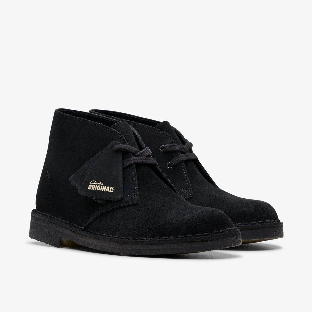 Shop Desert Boot Black Suede