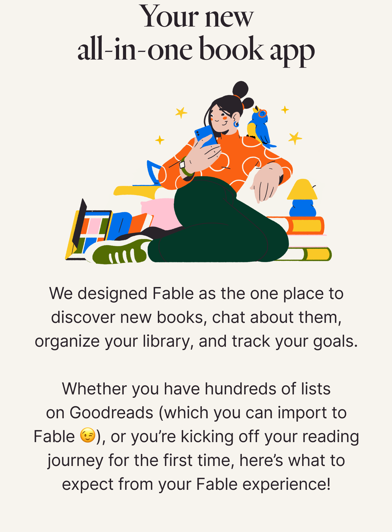 Your new all-in-one book app