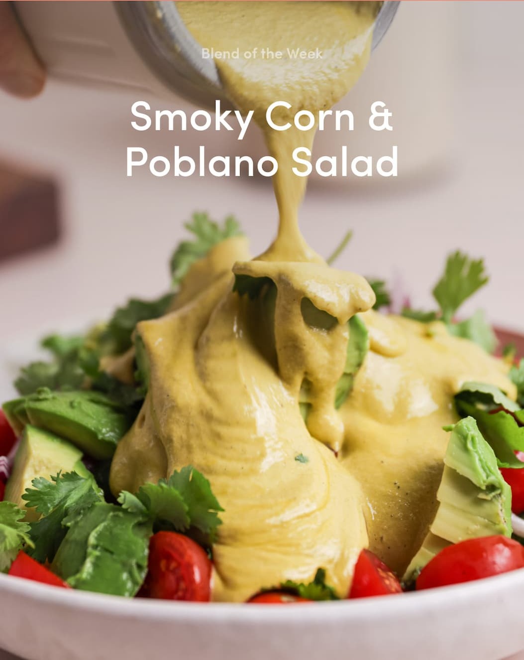 Smoky Corn & Poblano Salad