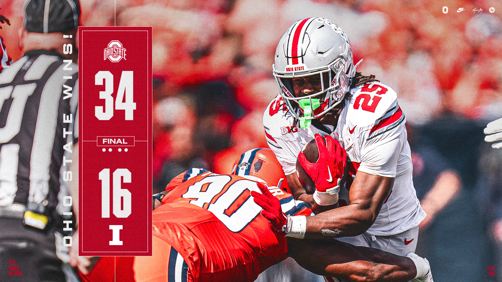 READ MORE | Ohio State 34 - Illinois 16