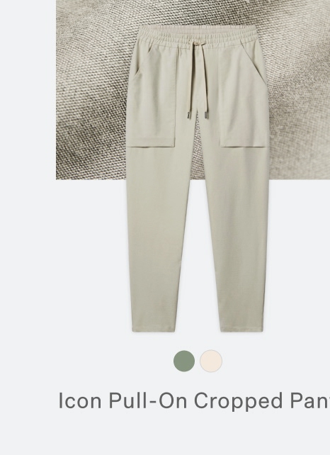 Icon Pull-On Cropped Pant