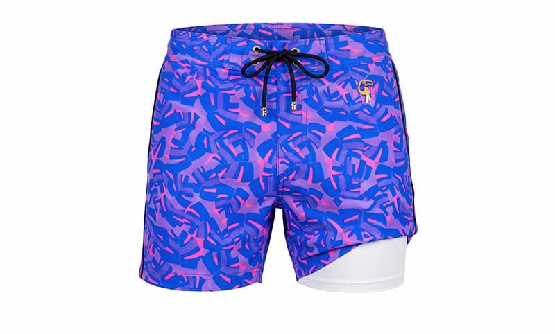 Compression lined swim trunks 