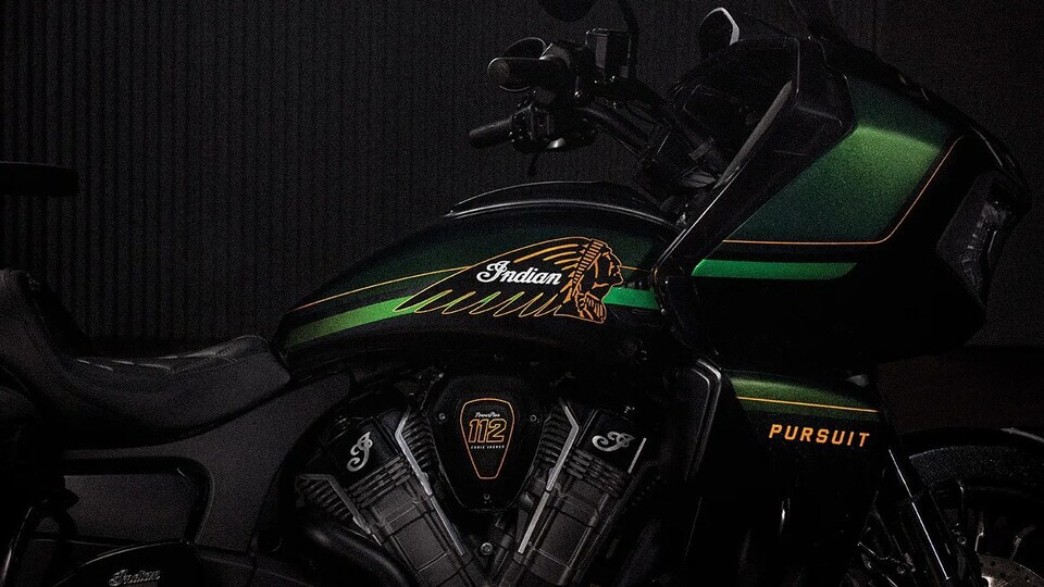 Indian’s Darkly Dazzling New Touring Motorcycle Draws on Century-Old Military Vibes