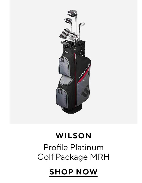 Wilson Profile Platinum Golf Package MRH