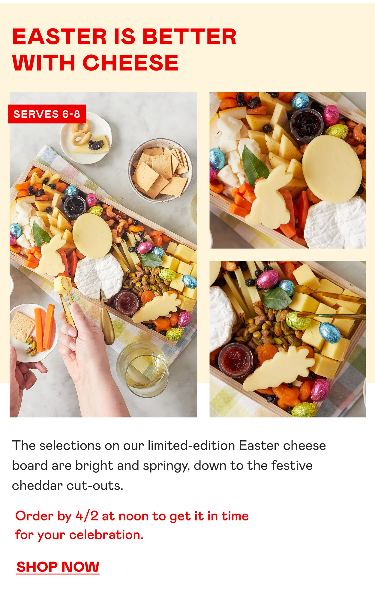 Easter Is Better With Cheese​