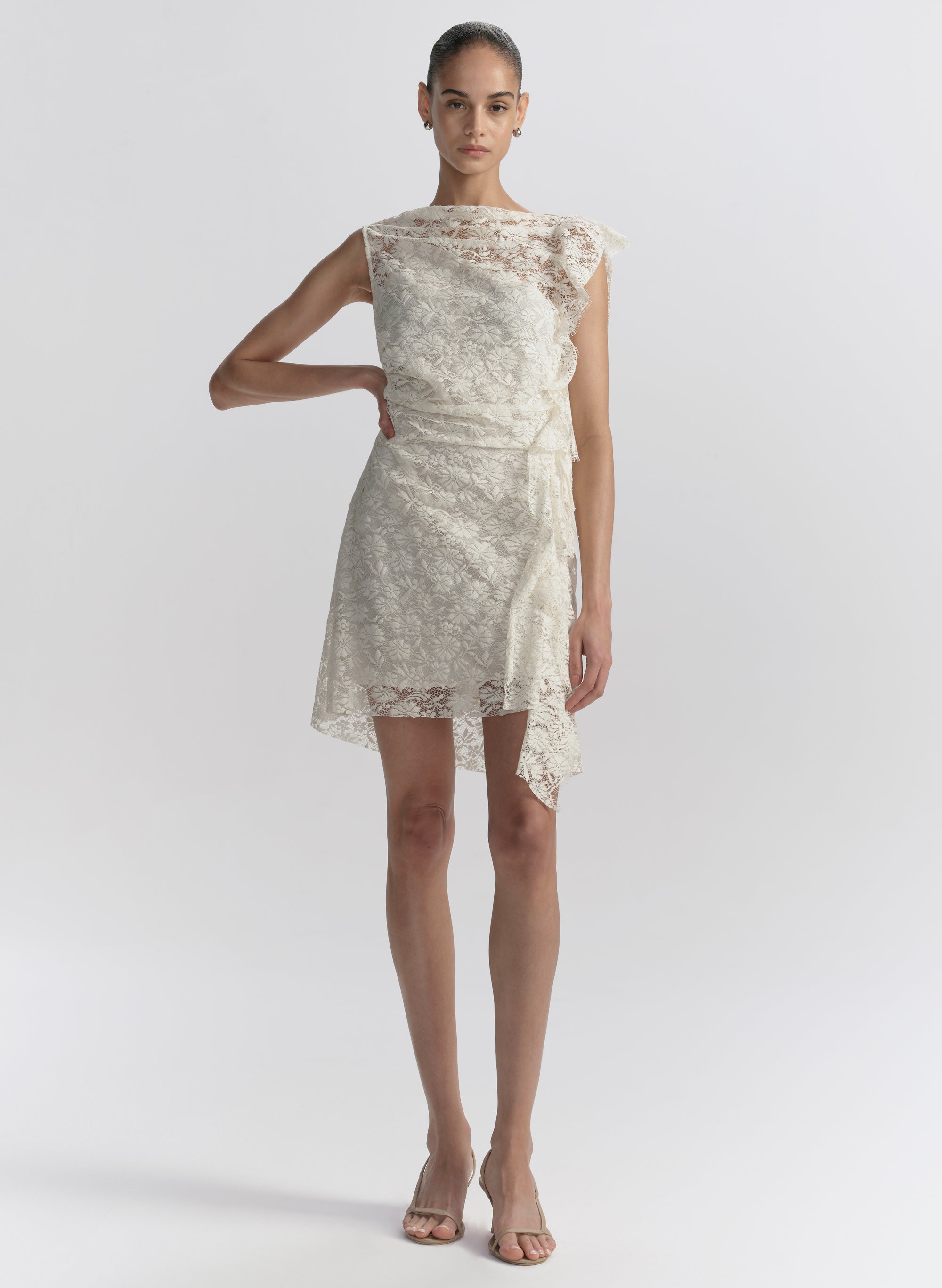 Image of Astra Lace Mini Dress