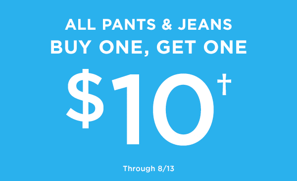 BOGO $10