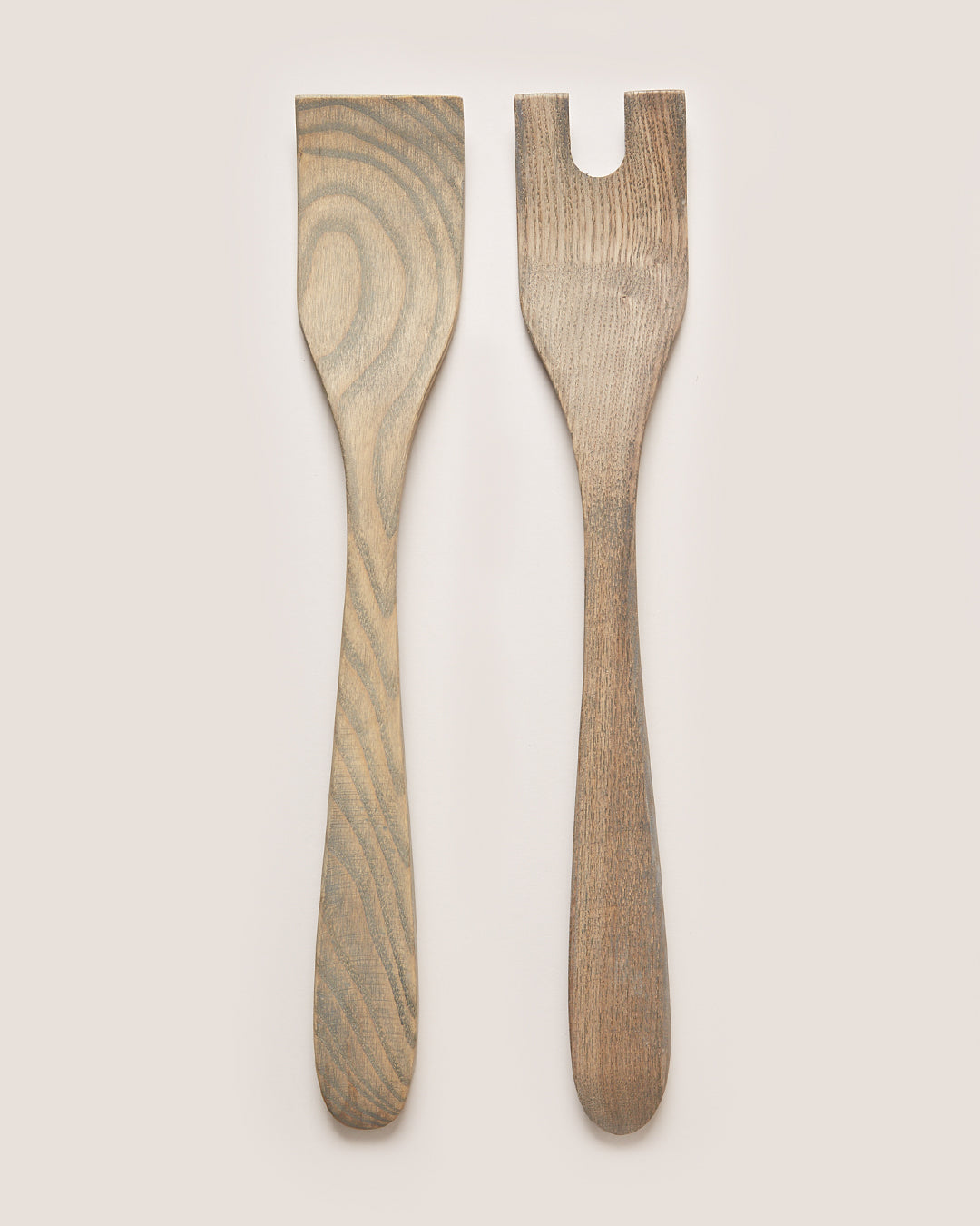 Image of Crafted Salad Servers - Ash