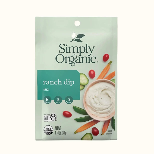 Simply Organic Ranch Dip Mix