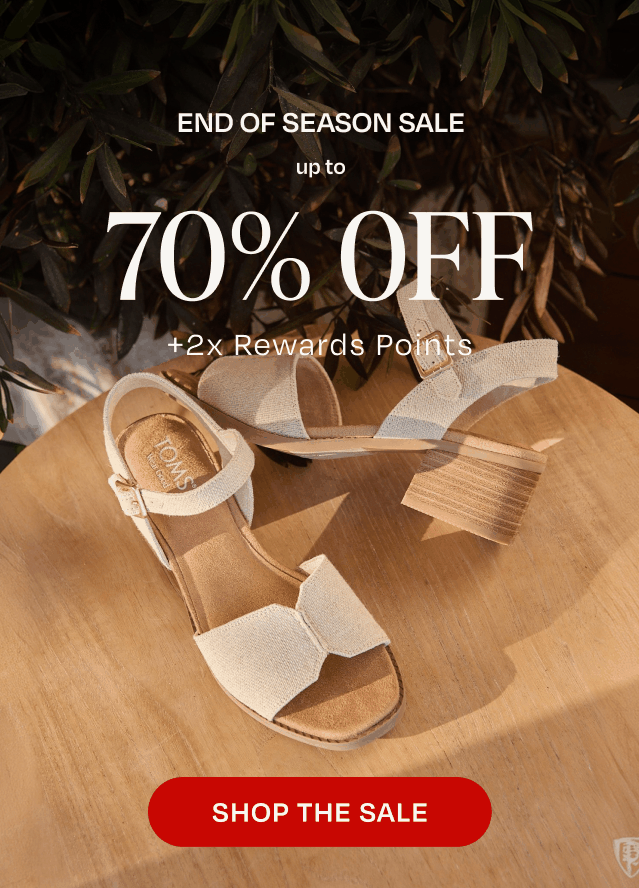End of Season Sale