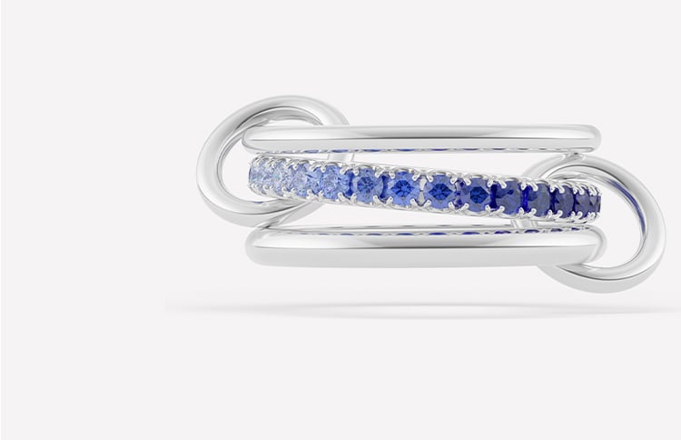 Spinelli Kilcollin : PETUNIA SILVER BLUE OMBRE