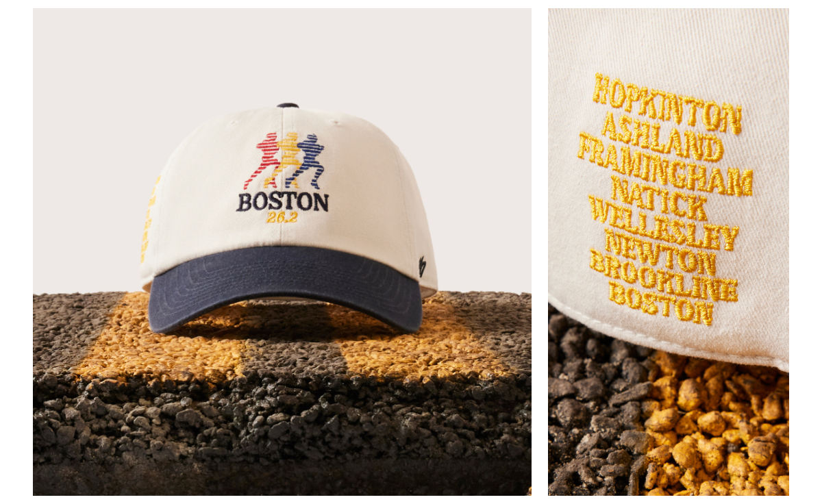 BOSTON RUN CLUB STRIDES TWO TONE '47 CLEAN UP
