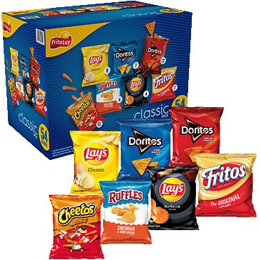 Frito Lay Classic Mix, 1 oz, Variety Pack, 54-Count