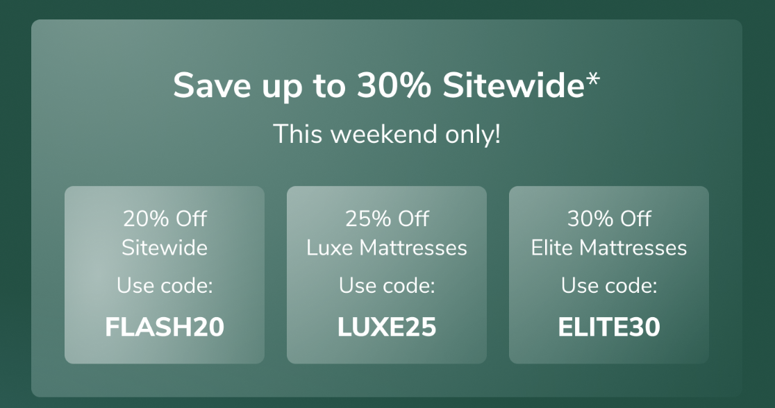 Weekend Flash Sale