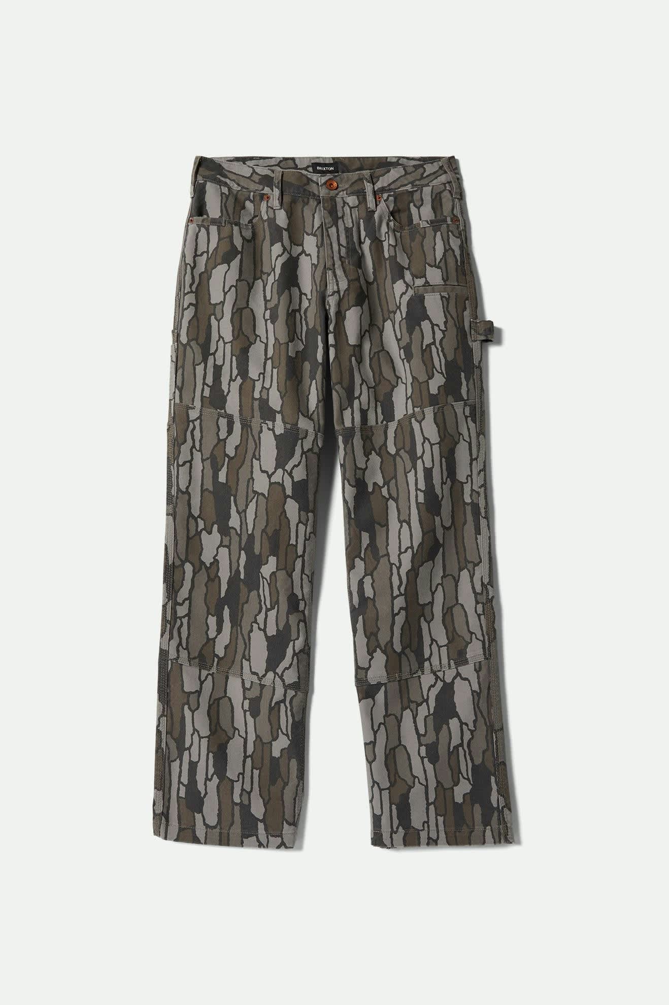 Image of Builders Carpenter Stretch Pant - Bark Camo