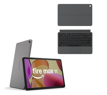 Amazon Fire Max 11 64GB Tablet with Keyboard Case