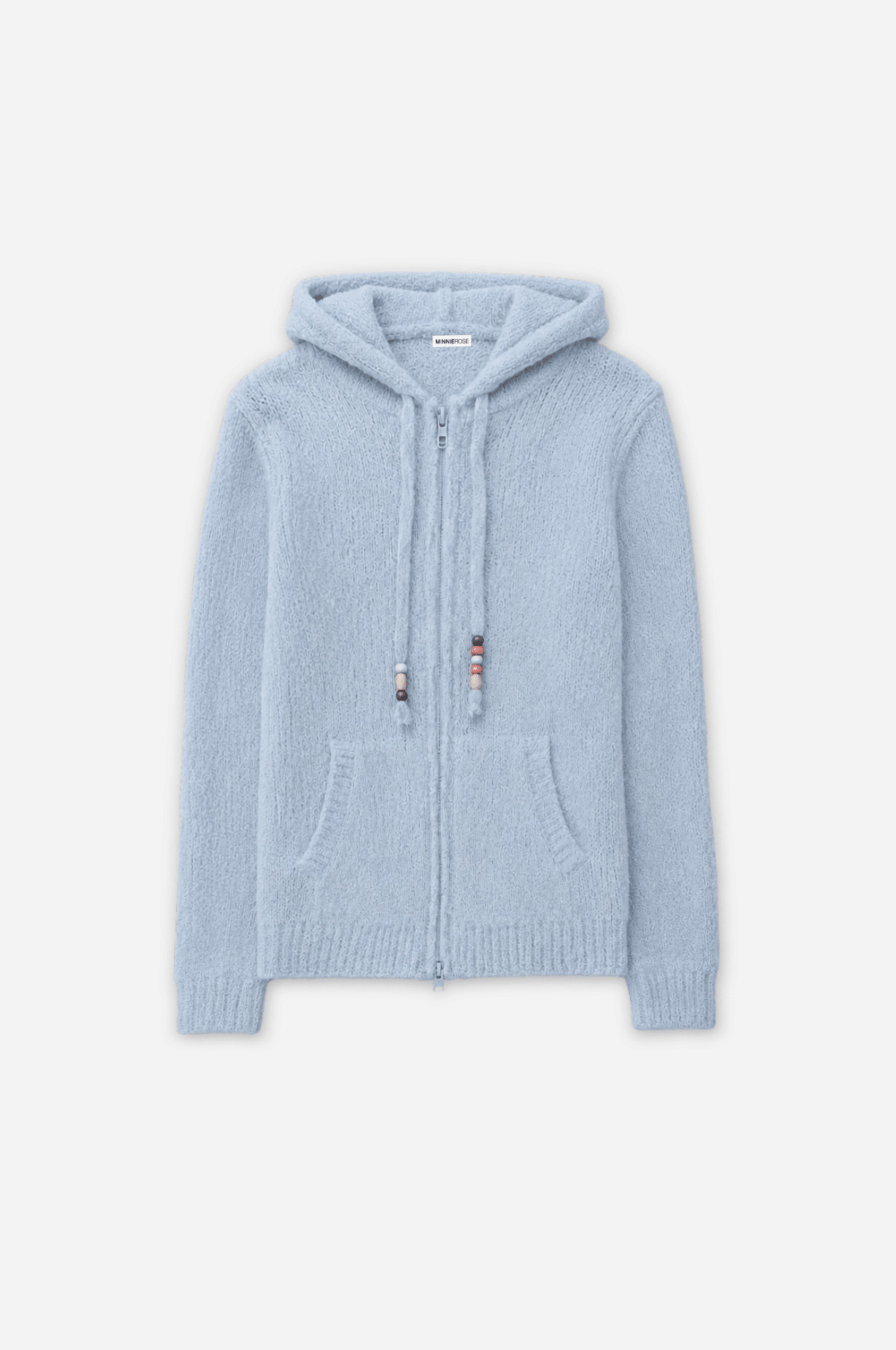 Image of Boucle Double Zip Hoodie