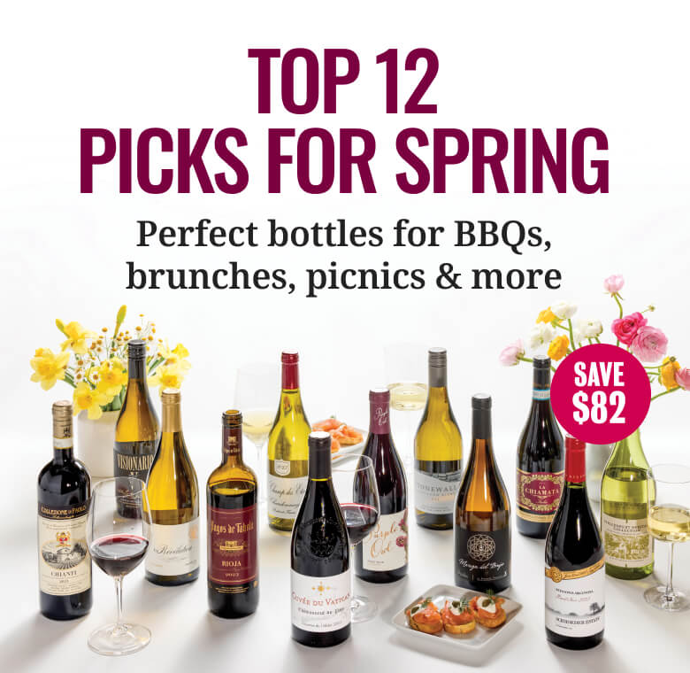 Top 12 wines for spring