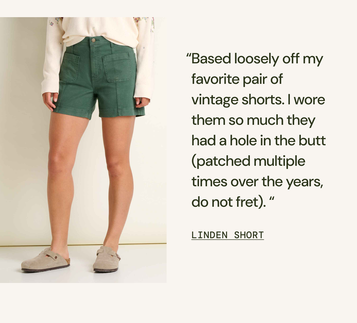 Linden Canvas Short