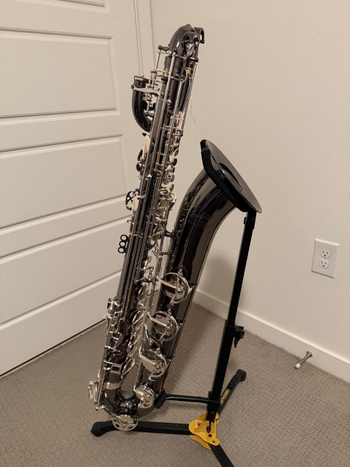 Used PMB-500BX black pearl baritone saxophone