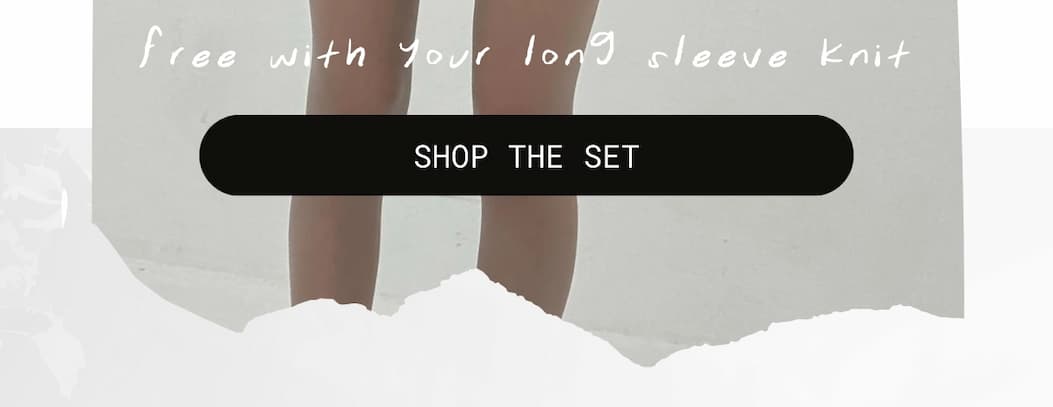 free with your cardigan | shop the set