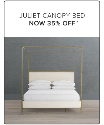 Juliet Canopy Bed Now 35% Off*