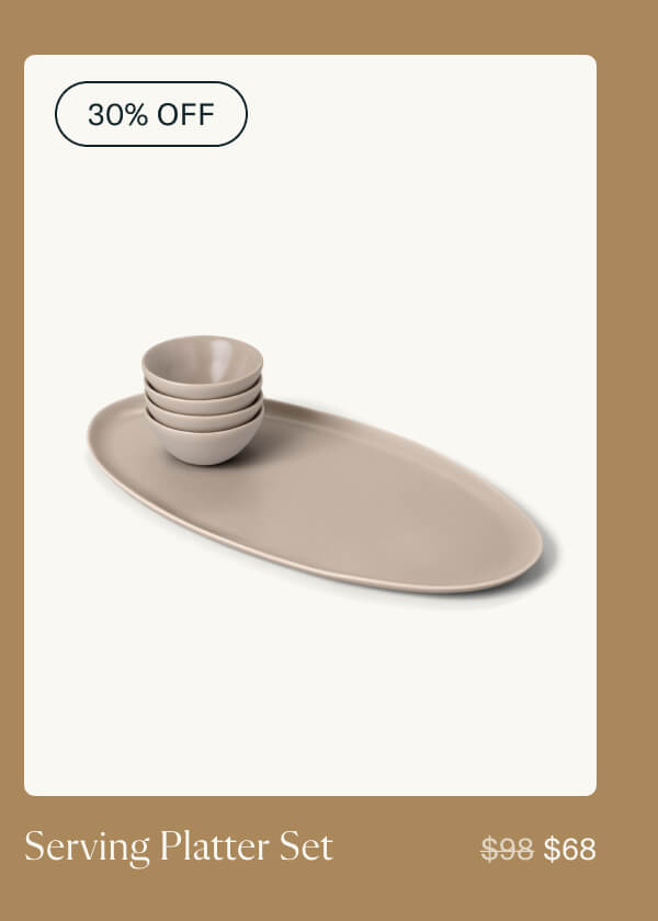 The Serving Platter Set