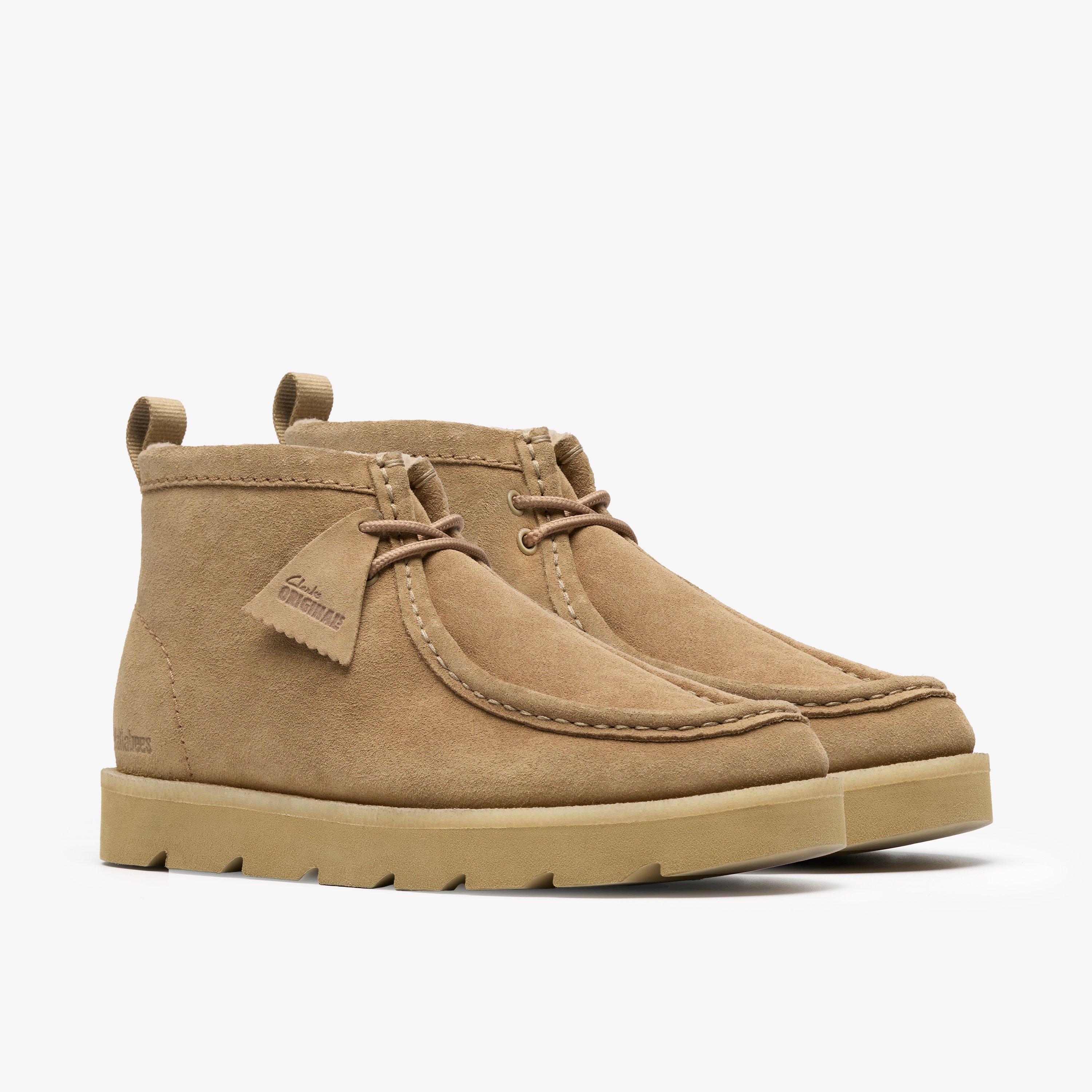 Shop Meare Walla Boot Dark Sand Warmlined