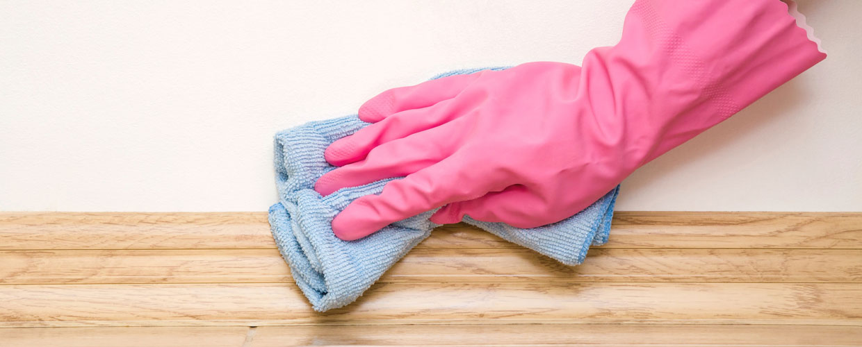 Seven cleaning tips to save time