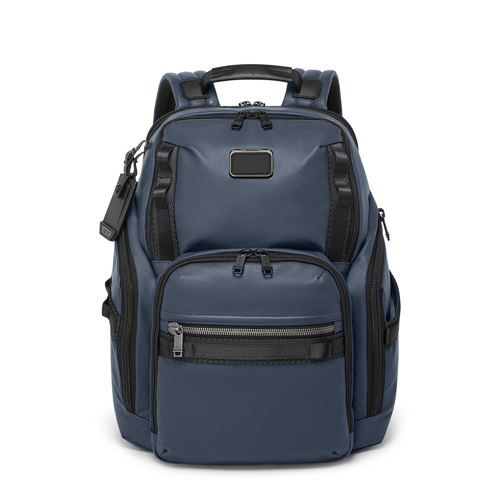 Alpha Bravo Search Backpack Navy Coated Canvas