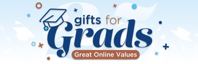 Gifts for Grads. Great Online Values