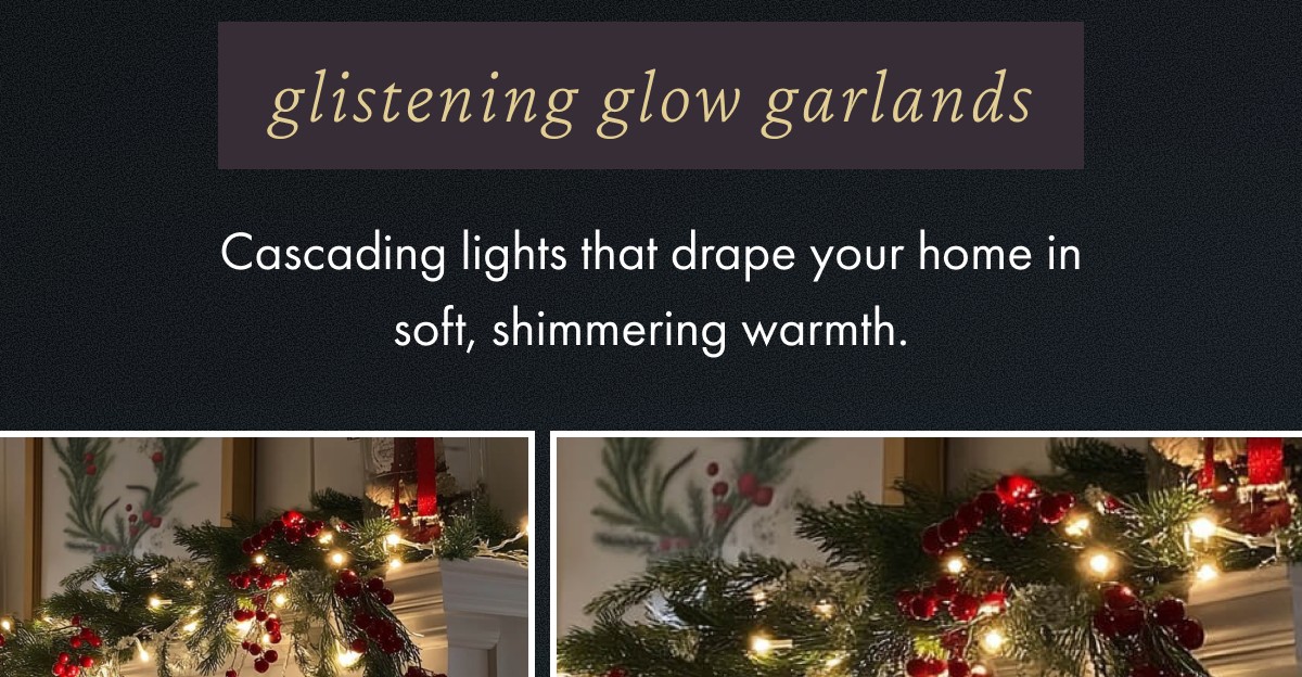Glistening Glow Garlands