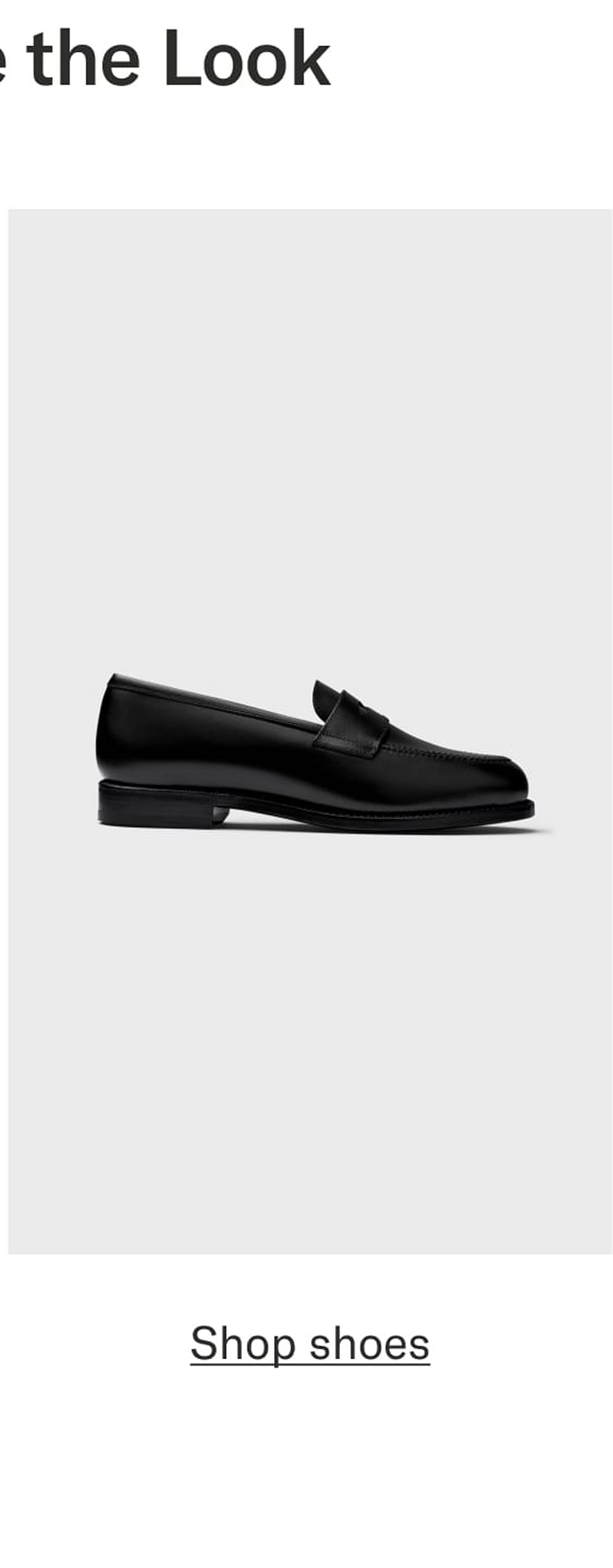 Shop shoes